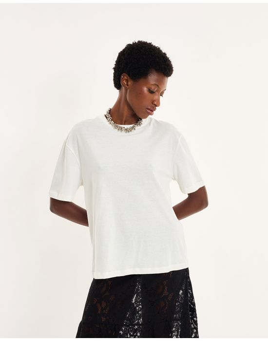 T-shirt over nos off-white