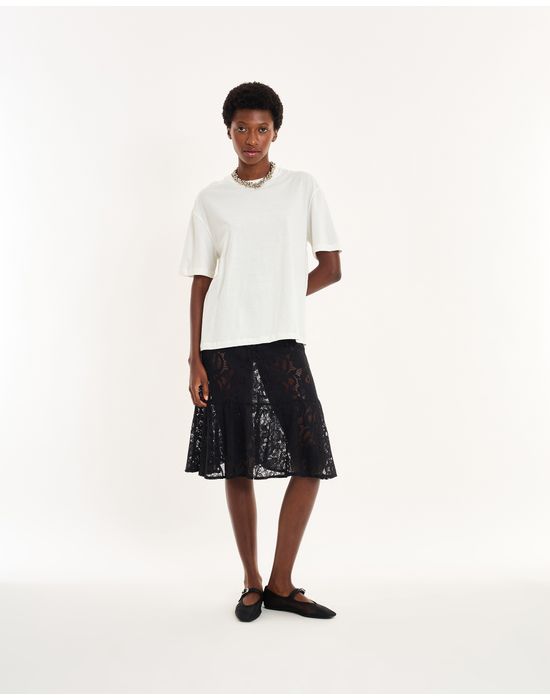 T-shirt over nos off-white