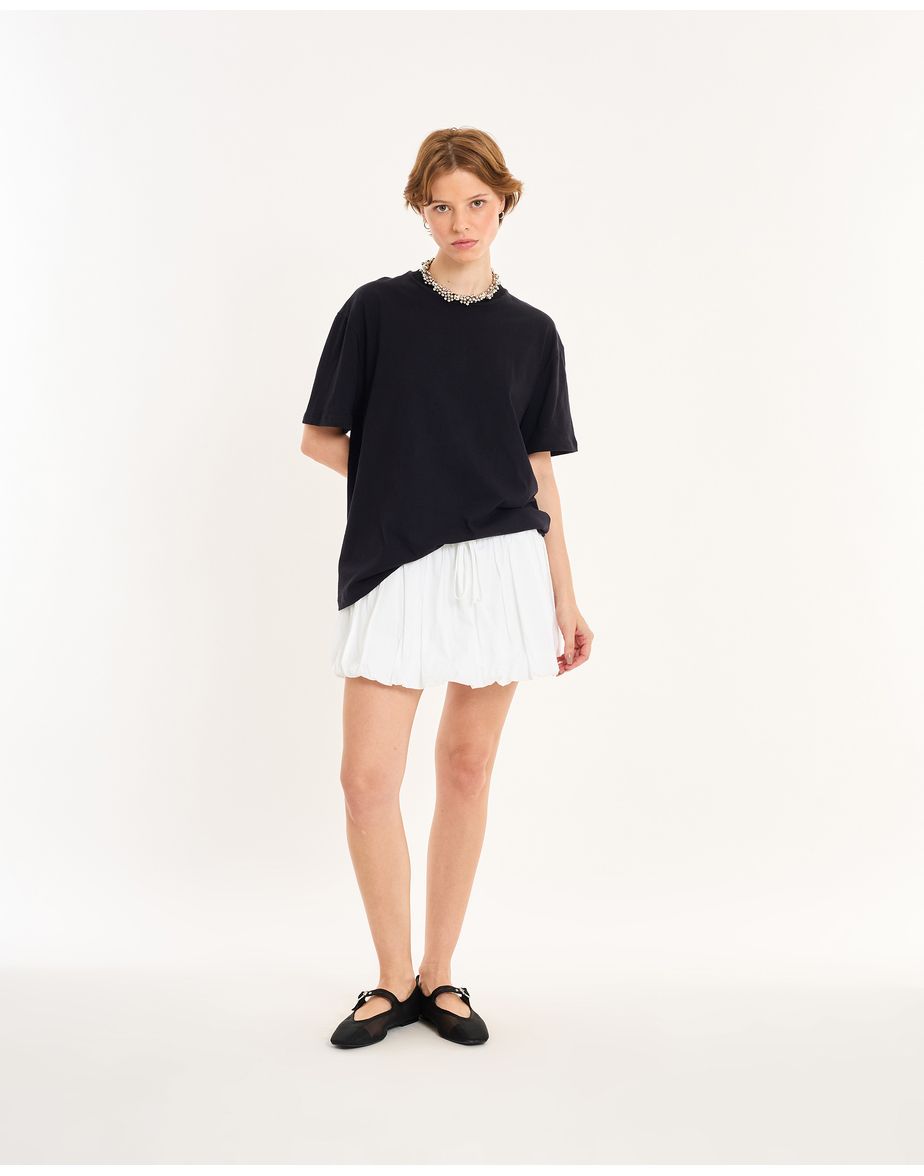 T-shirt over nos preto