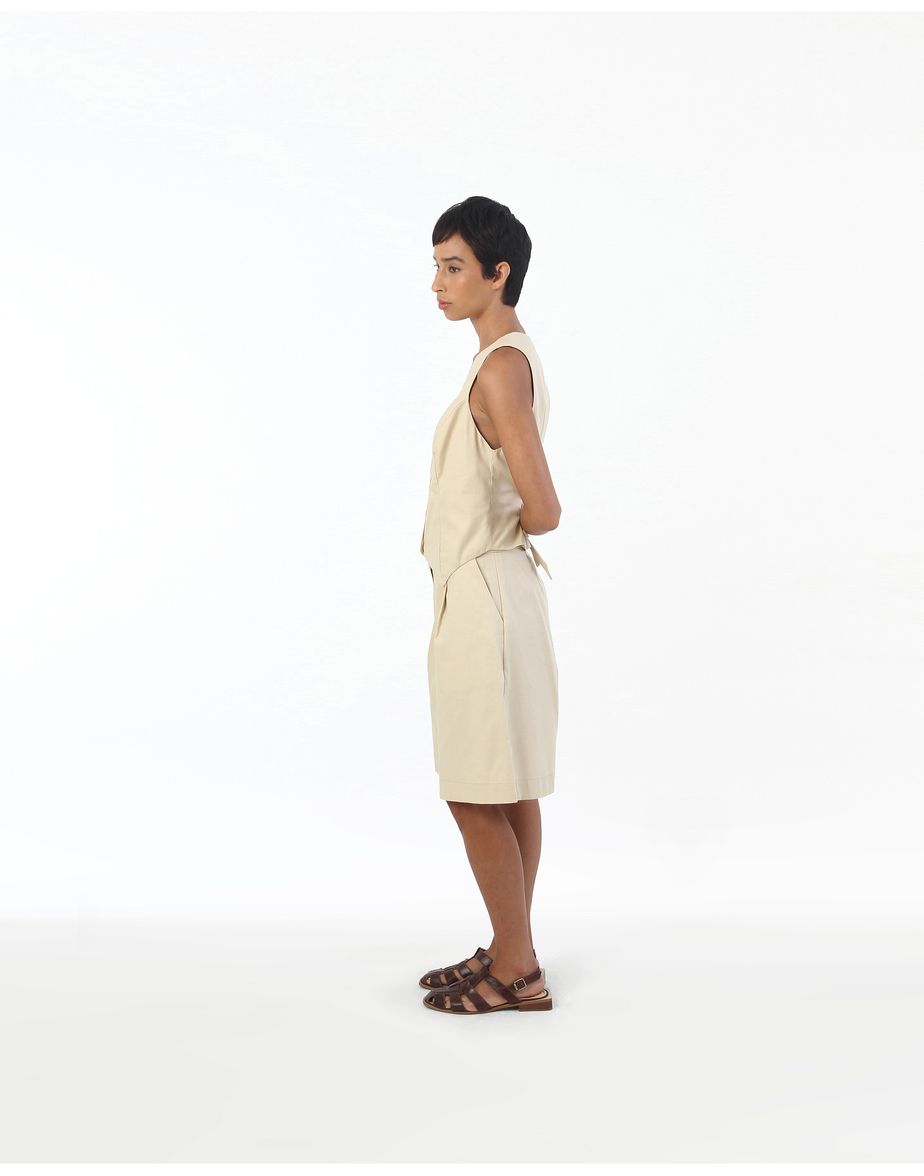 Bermuda cotton nos bege