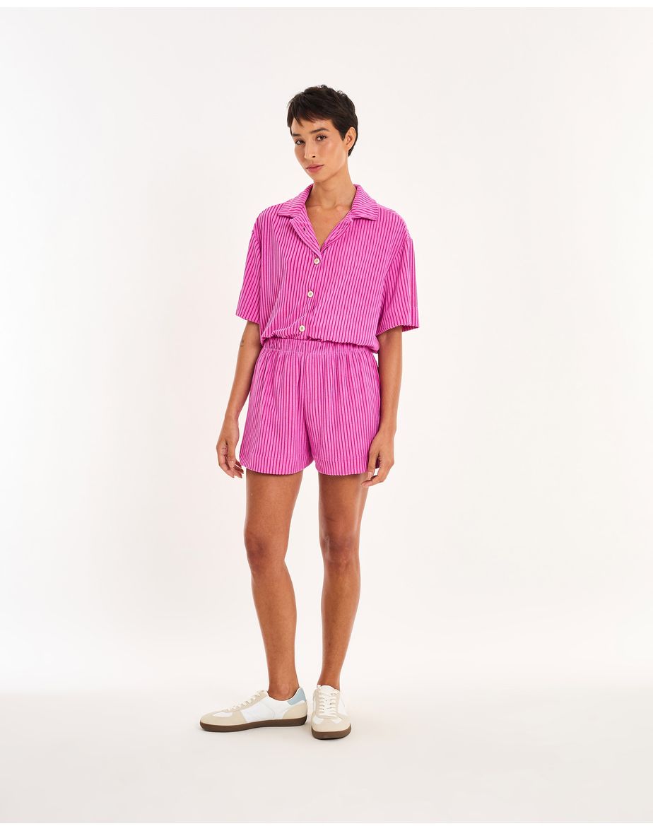 Short sport nos rosa