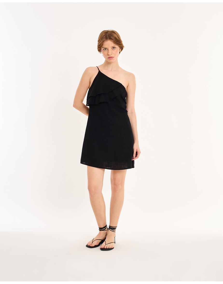 Vestido origami nos preto