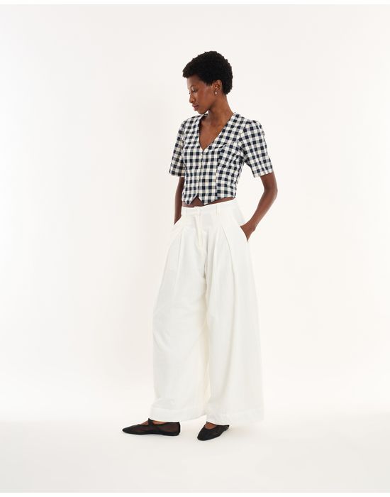 Calça cotton nos off-white