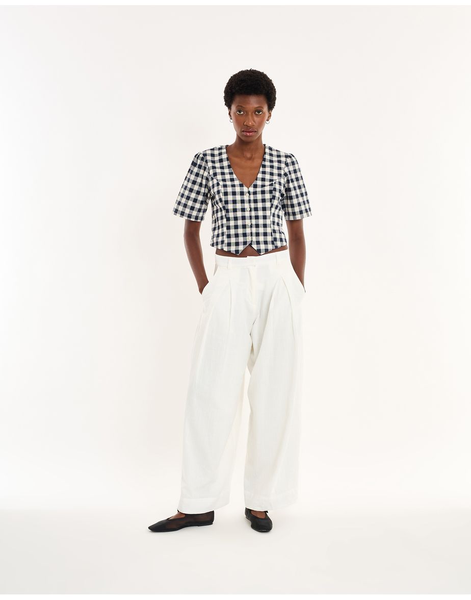 Calça cotton nos off-white