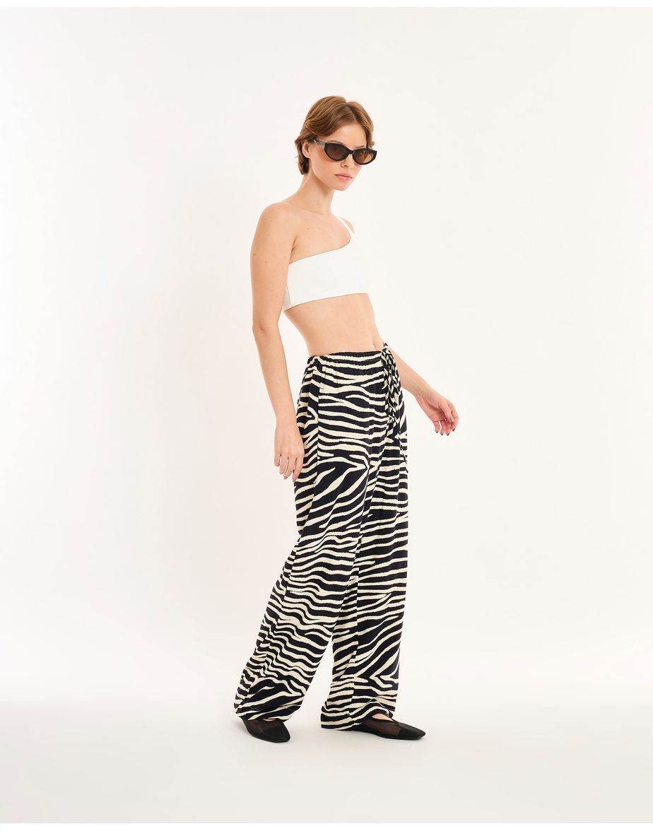 Calça estampada nos estampado