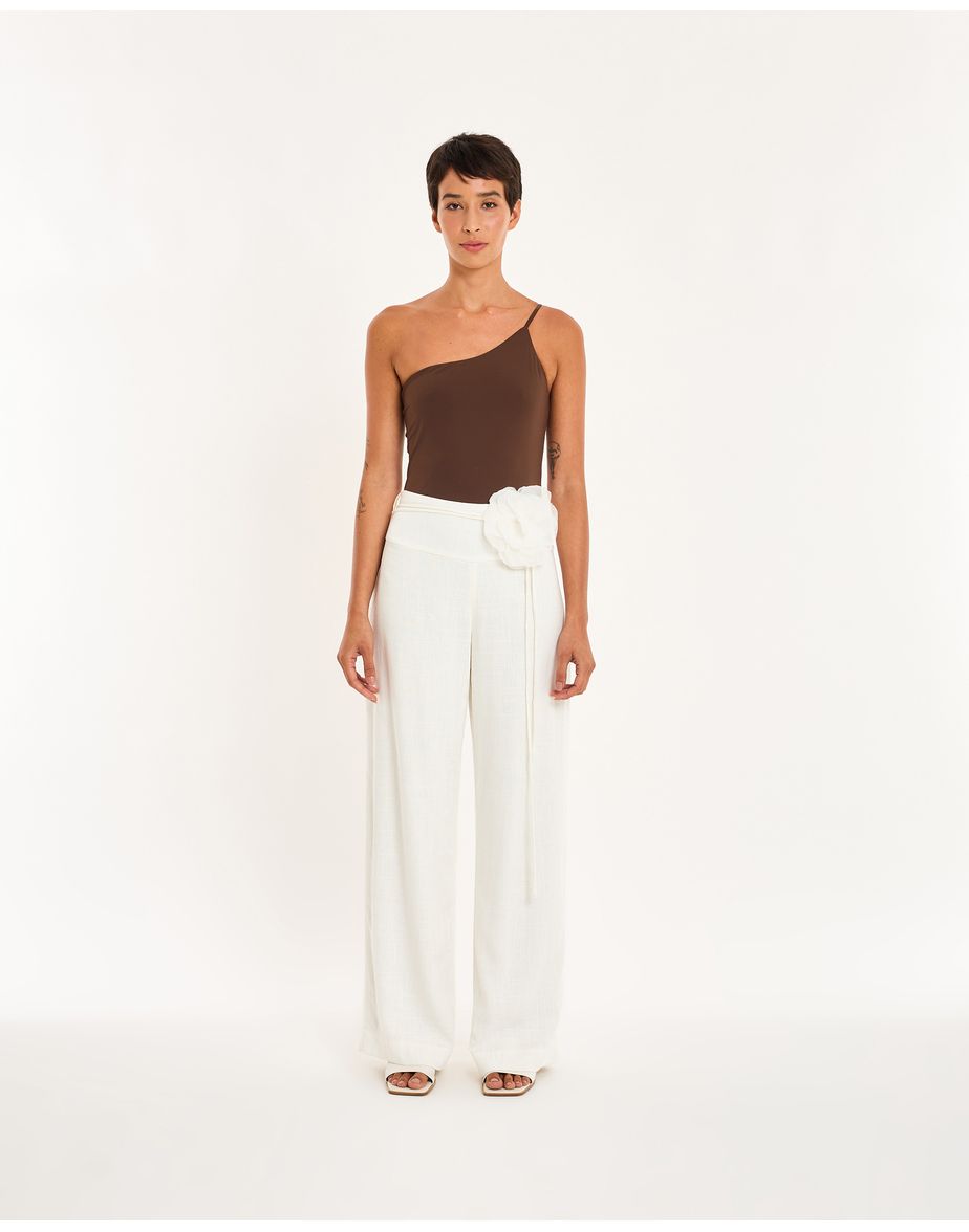 Calça petala nos off-white