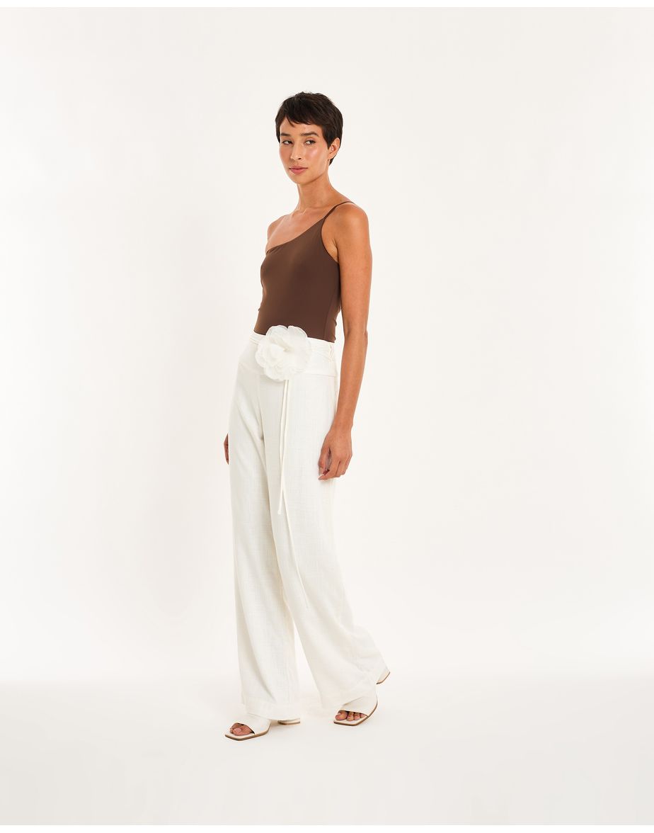 Calça petala nos off-white