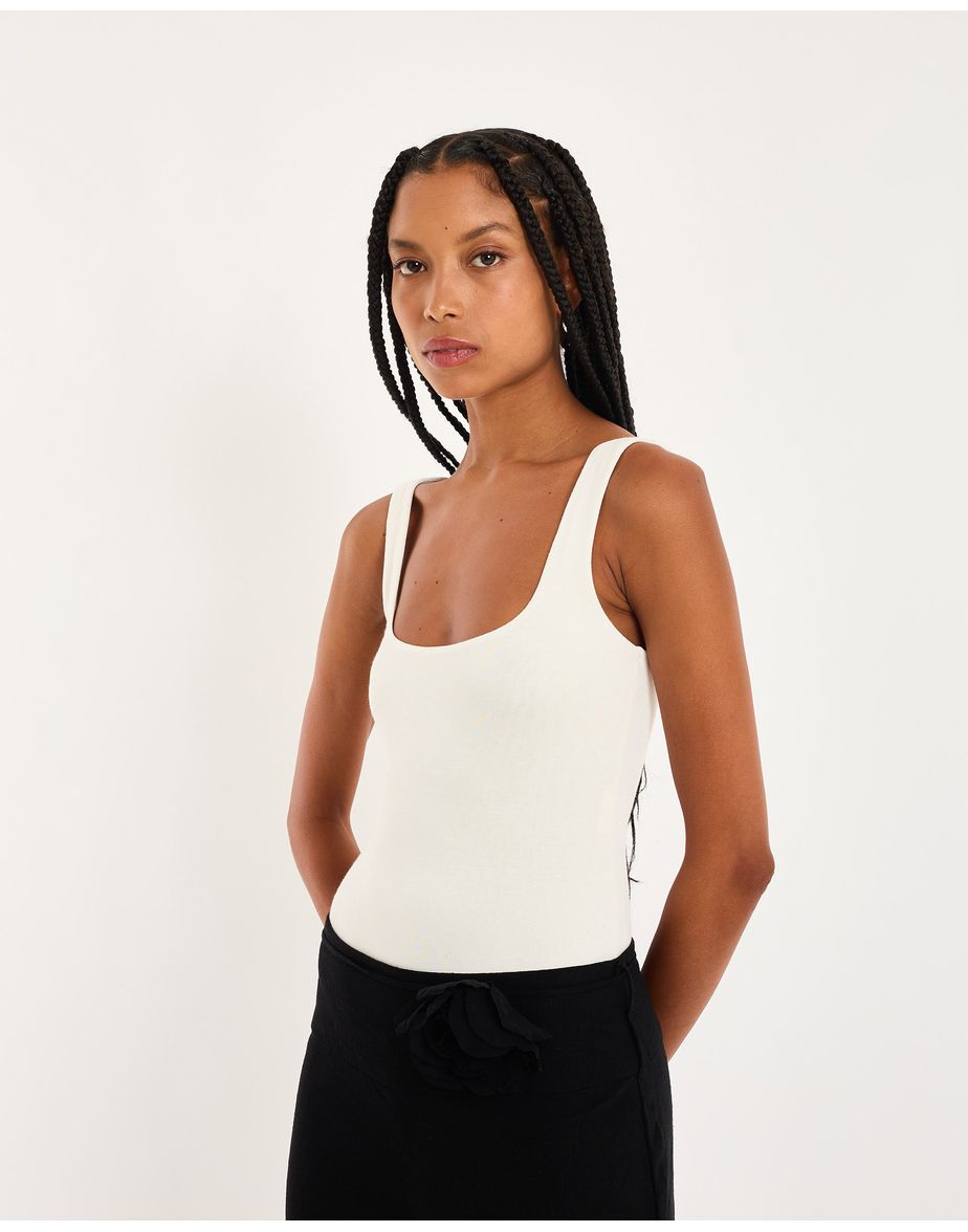 Body regata nos off-white