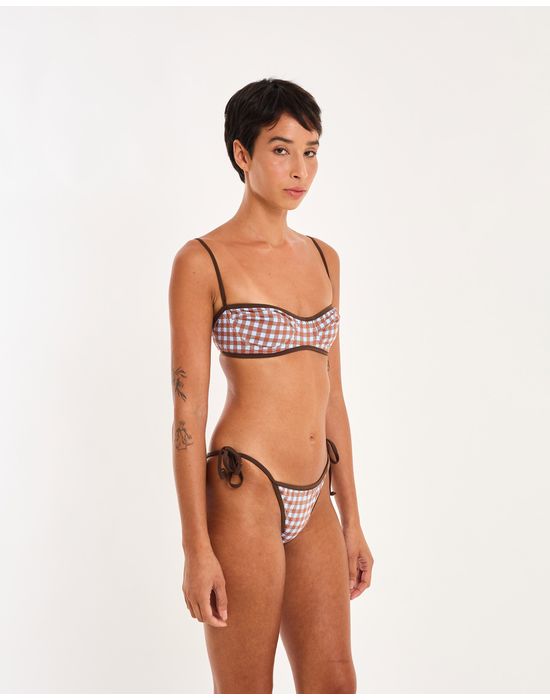 Biquini vichy nos estampado