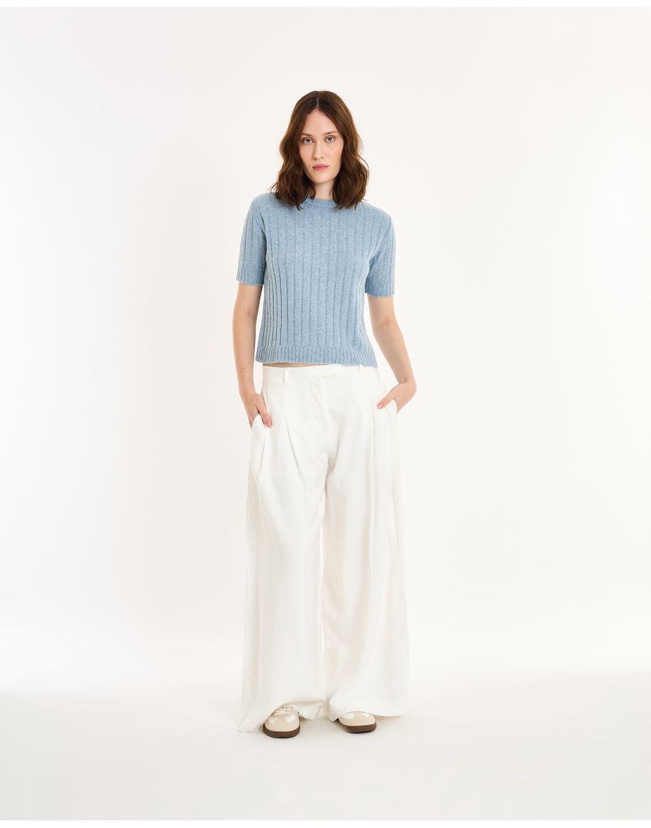 Blusa tricot bel azul