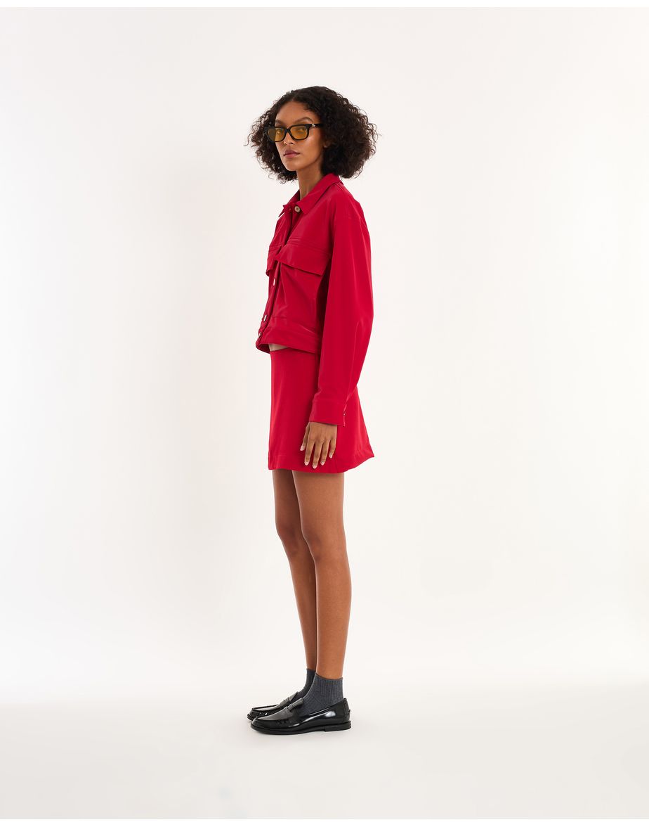 Saia mini red vermelho