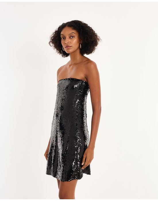 Vestido tqc red preto