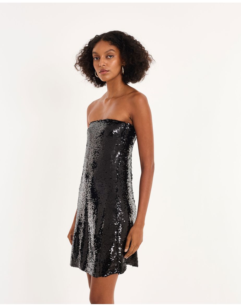 Vestido tqc red preto
