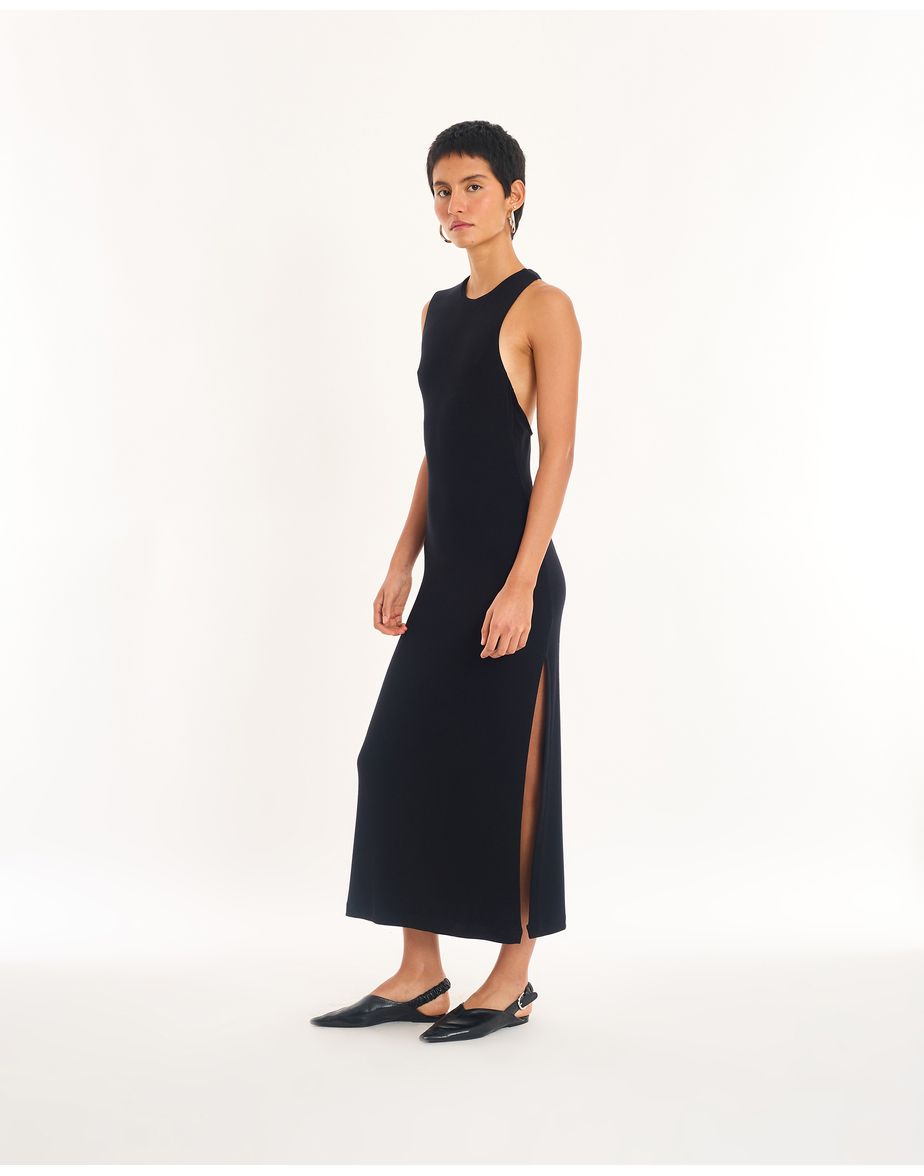 Vestido irregular red preto