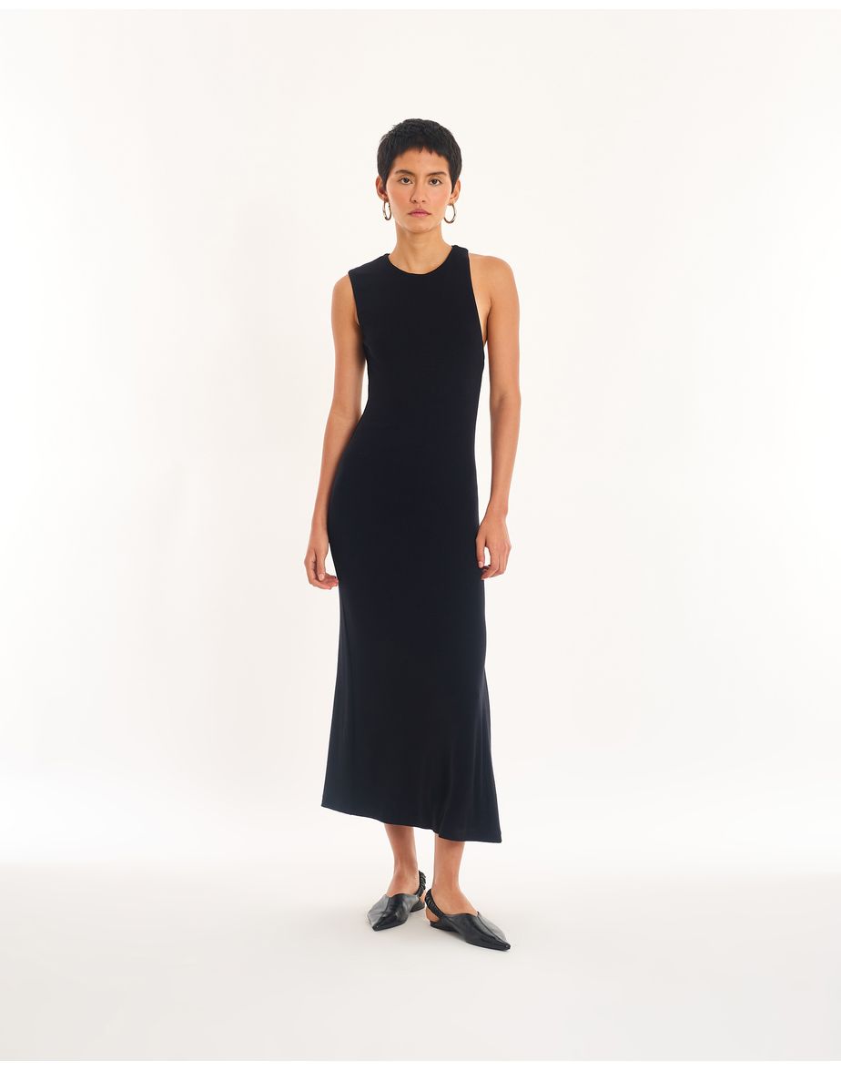 Vestido irregular red preto
