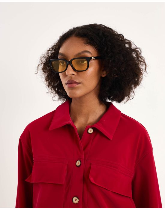 Jaqueta techno red vermelho