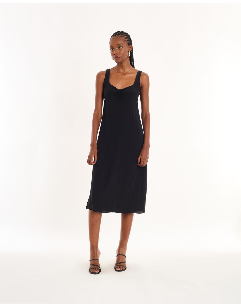 Vestido nostalgia bel preto