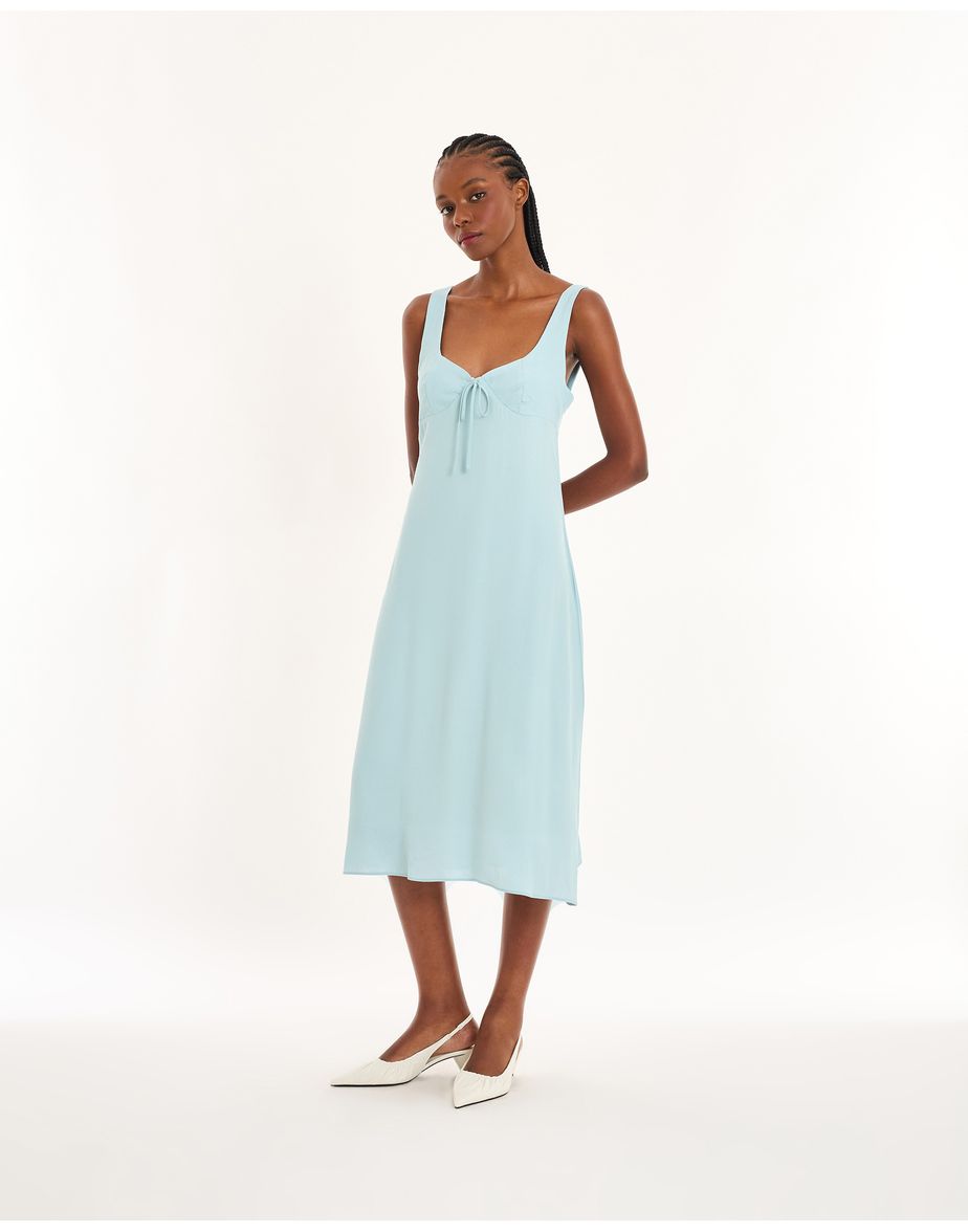 Vestido nostalgia bel azul