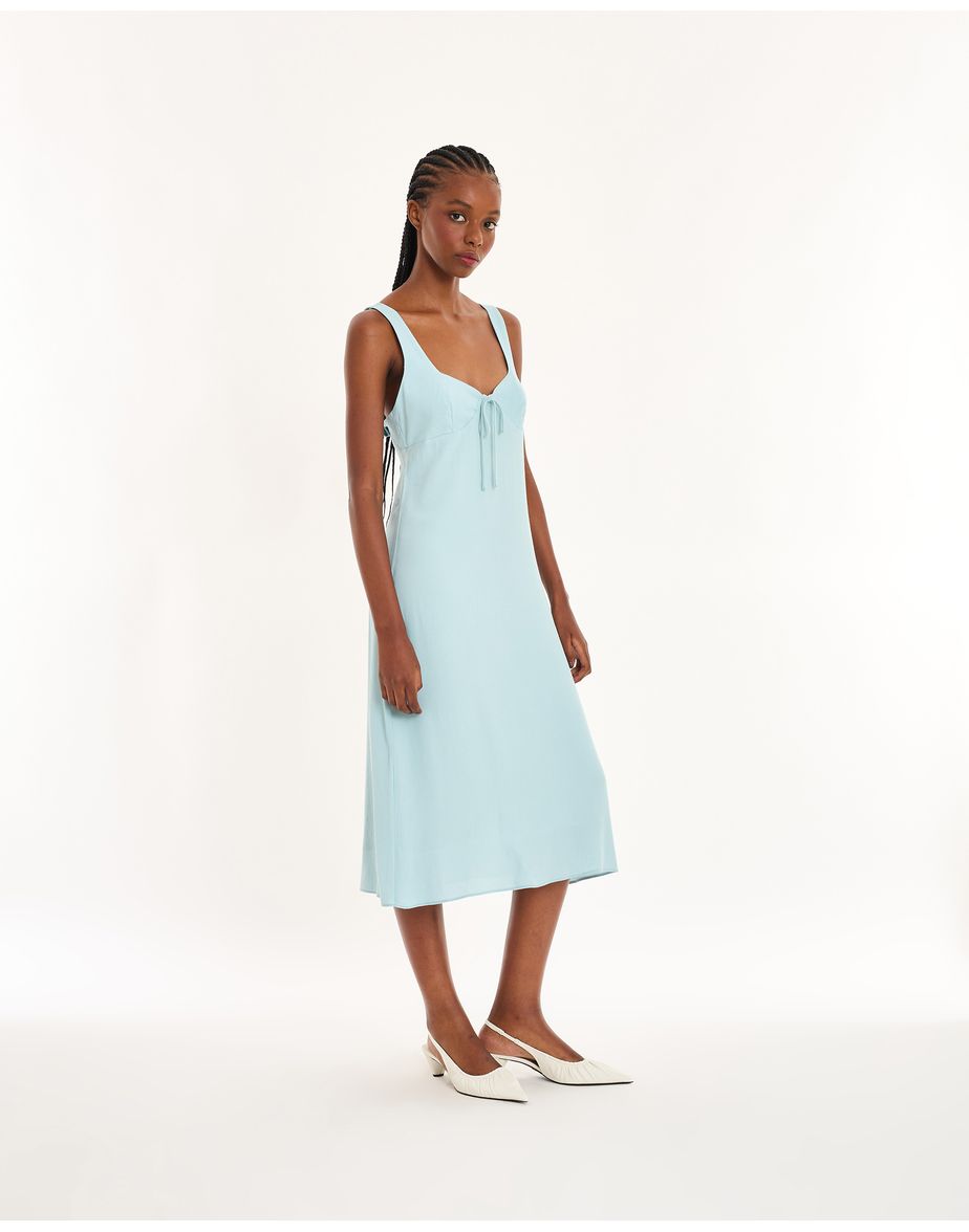 Vestido nostalgia bel azul