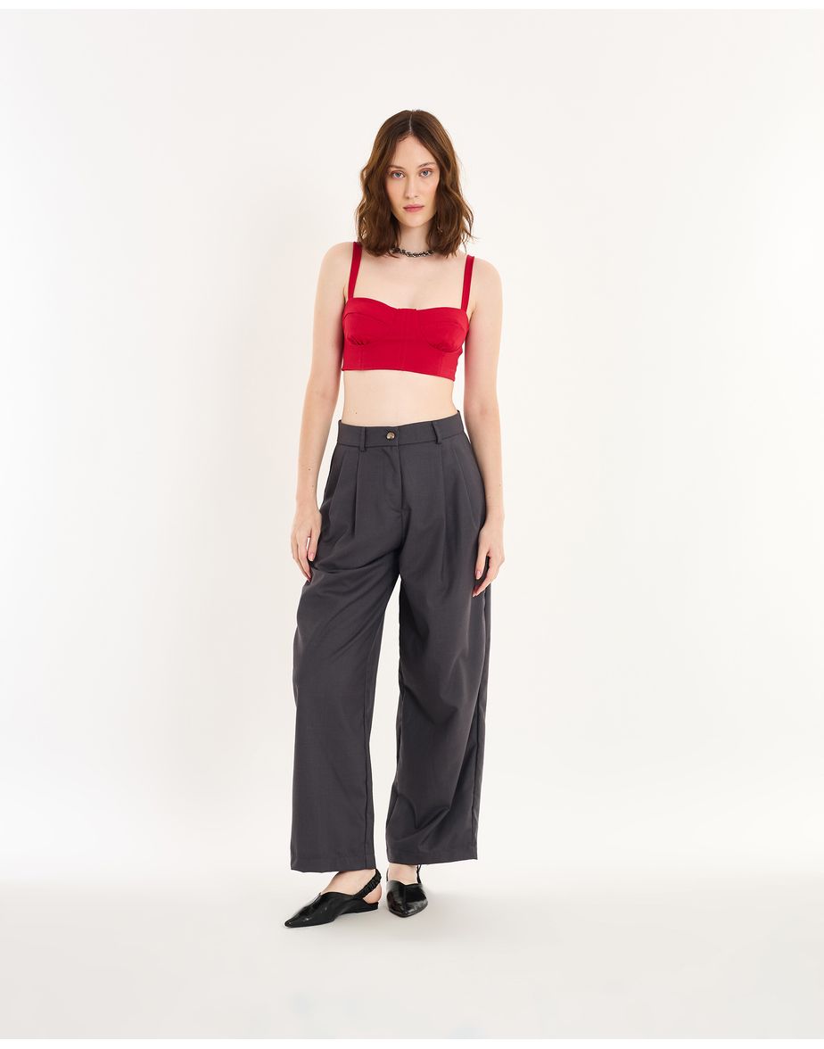 Calça alf bel cinza