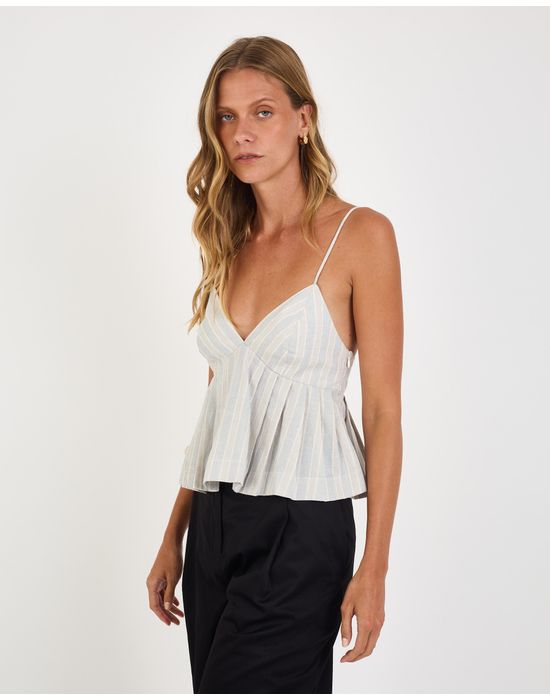 Blusa luhi riv listrado
