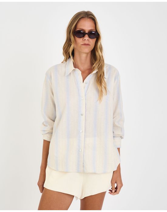 Camisa luhi riv listrado
