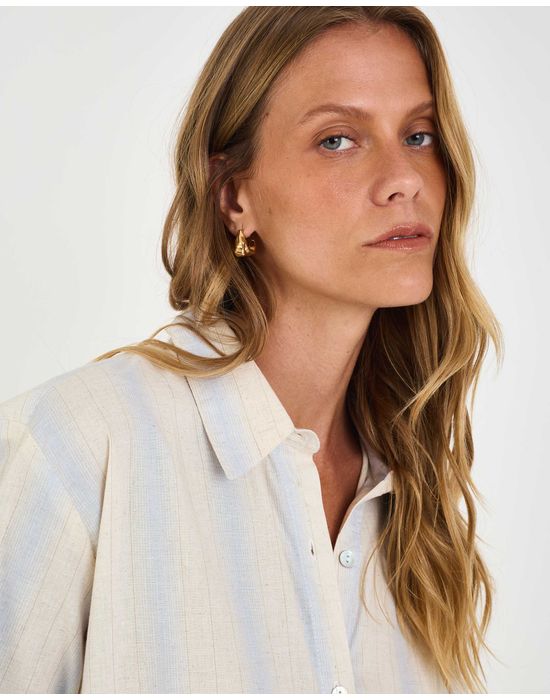 Camisa luhi riv listrado