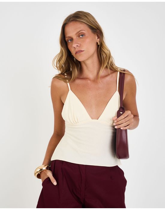 Blusa triangulo soul riv off-white