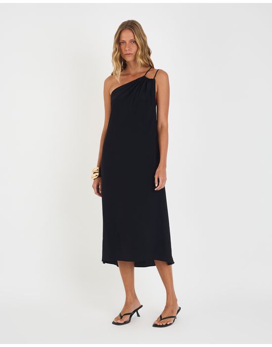 Vestido rayon riv preto