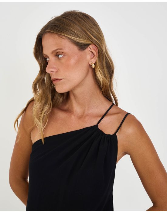 Vestido rayon riv preto