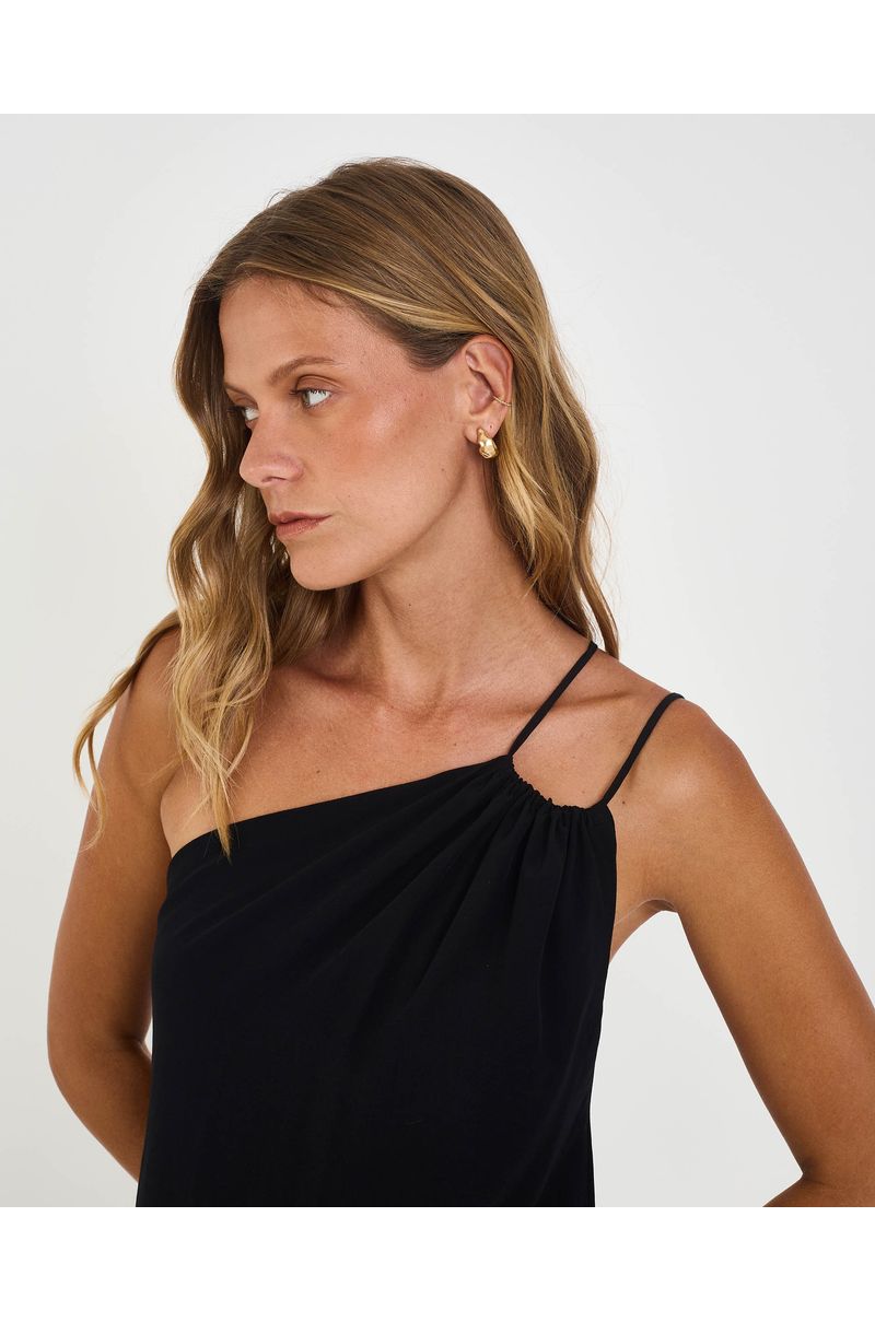 Vestido rayon riv preto
