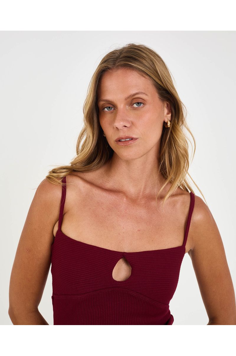 Blusa belweder riv vinho
