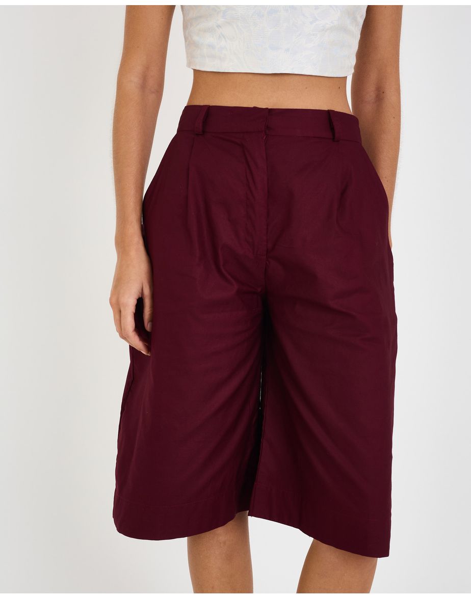 Bermuda cotton riv vinho