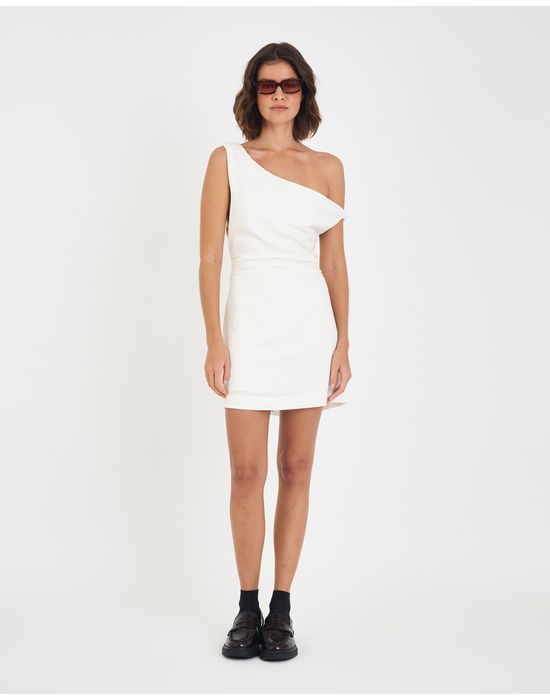 Vestido riviera riv off-white