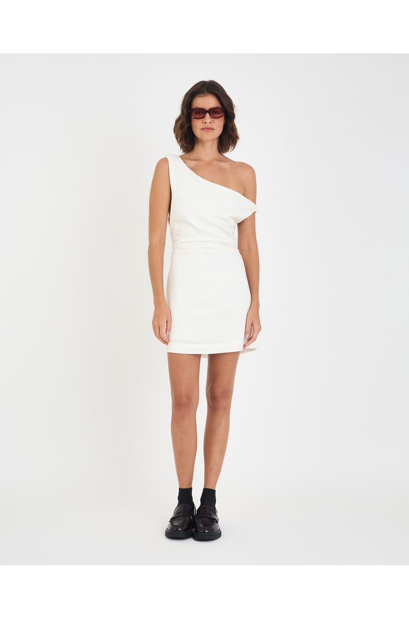 Vestido riviera riv off-white