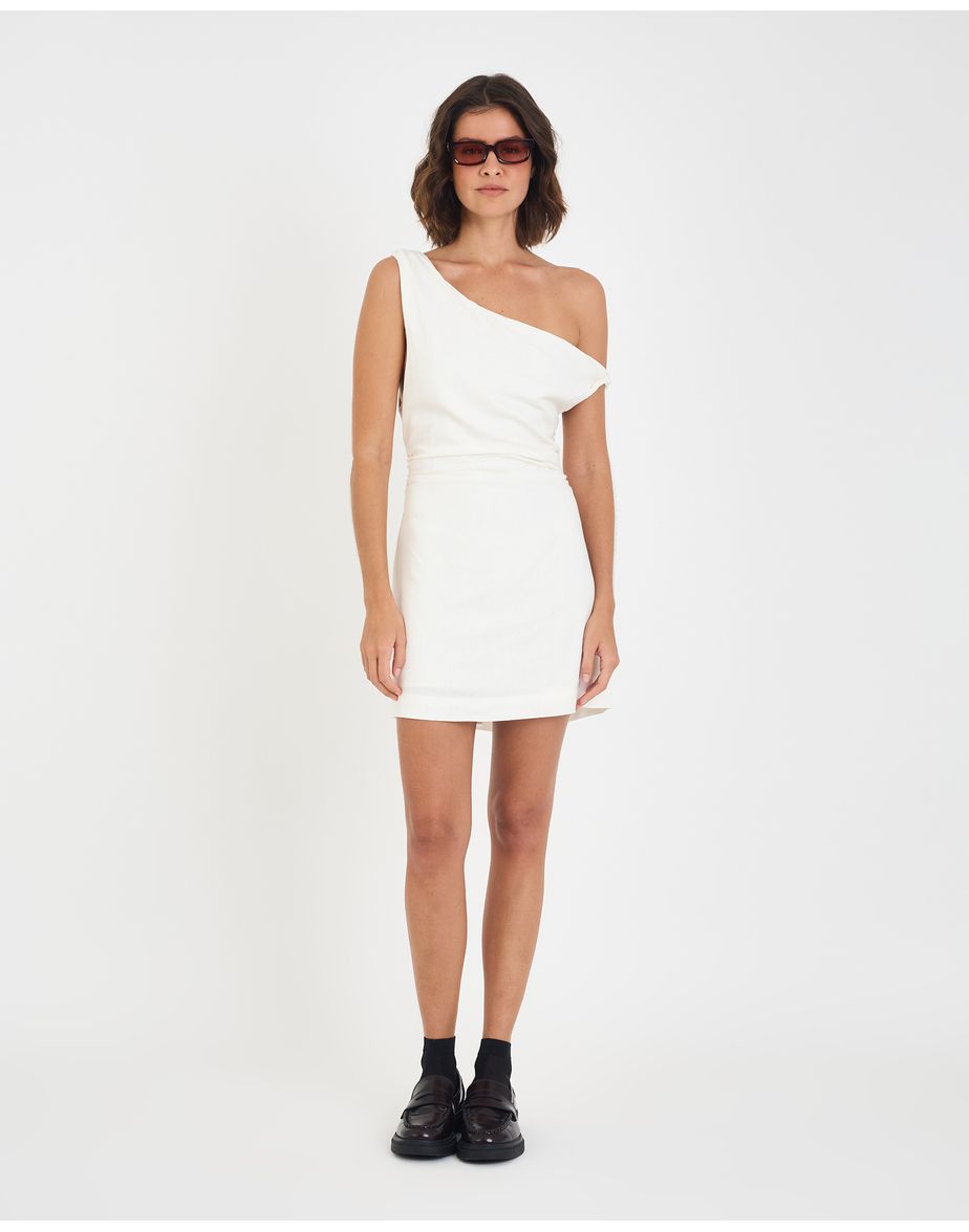 Vestido riviera riv off-white