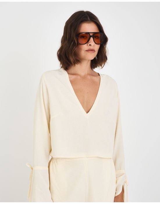 Blusa soul riv  off-white