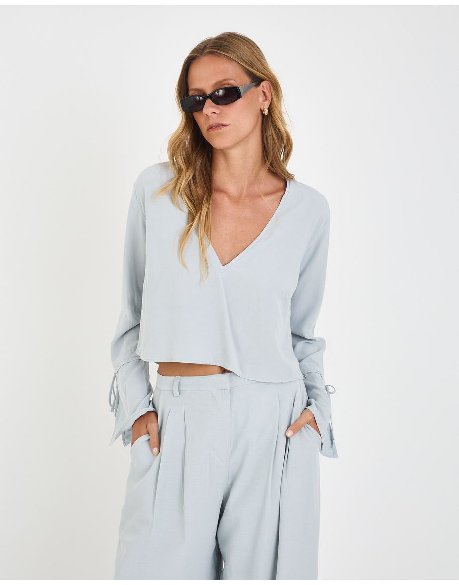 Blusa soul riv  azul