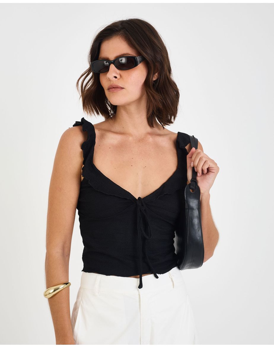 Top textura mel preto