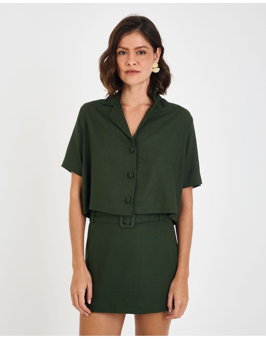Blusa riviera mel verde