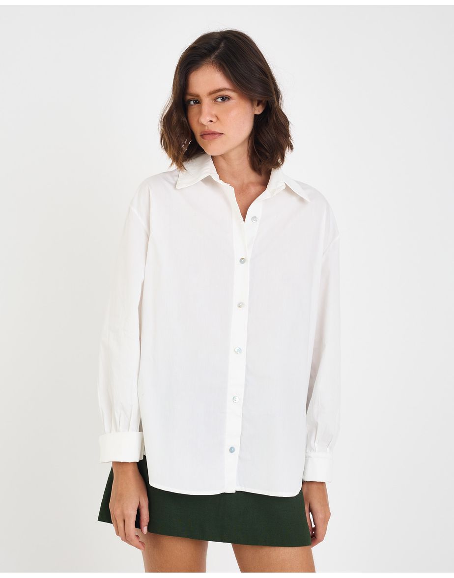 Camisa milano mel off-white