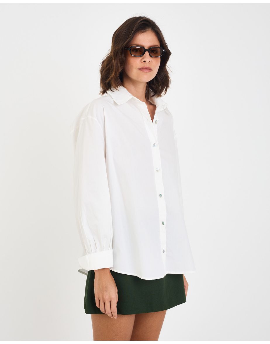 Camisa milano mel off-white