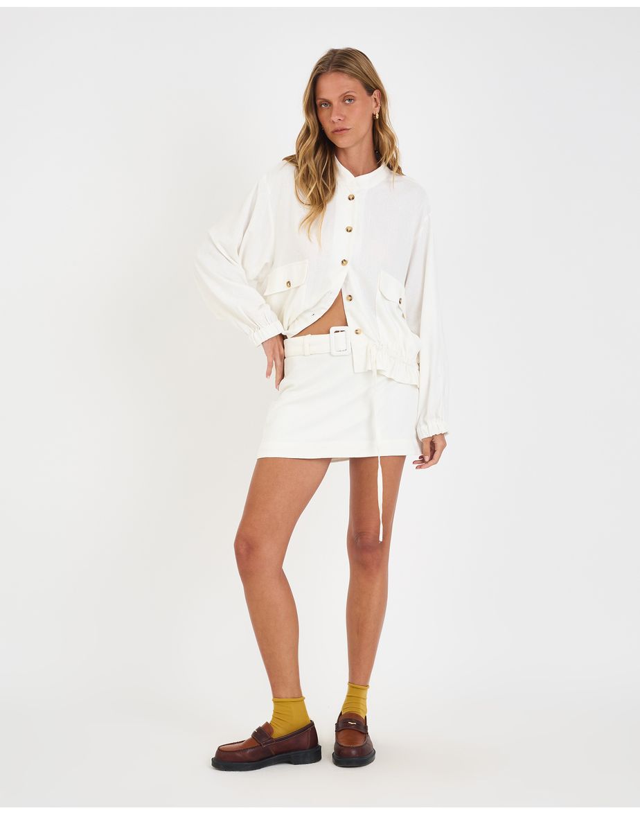 Saia riviera mel off-white