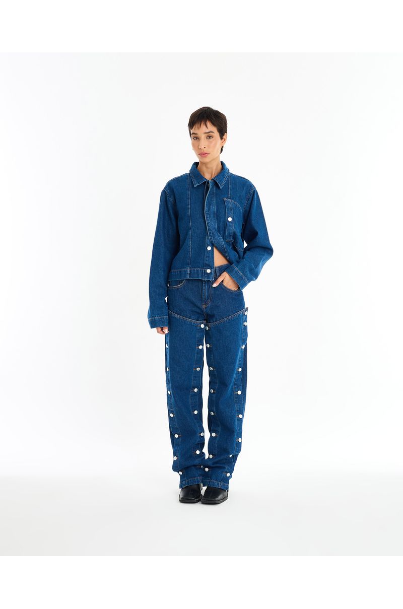 Calça botões anastasia jeans