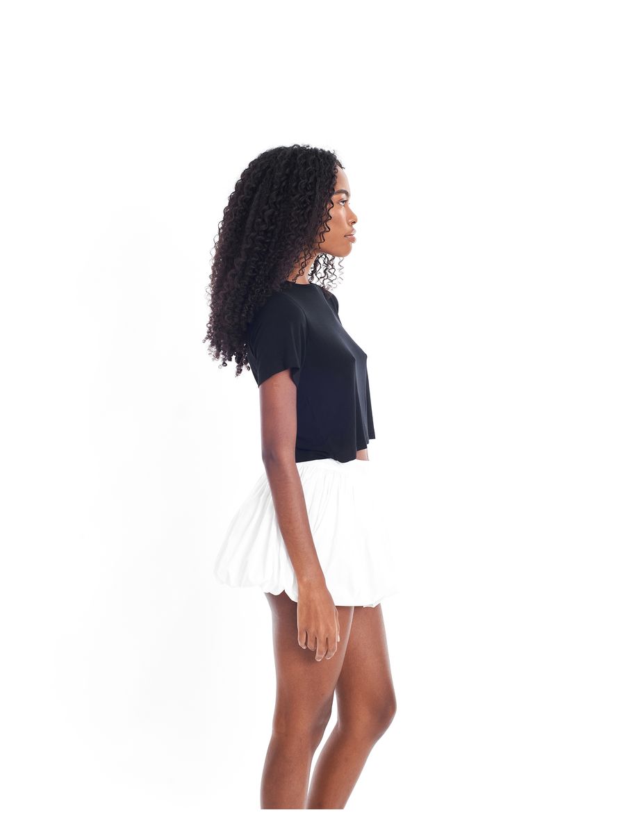 Camiseta malha ver preto
