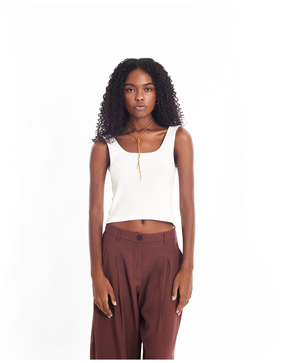 Regata rib ver off-white
