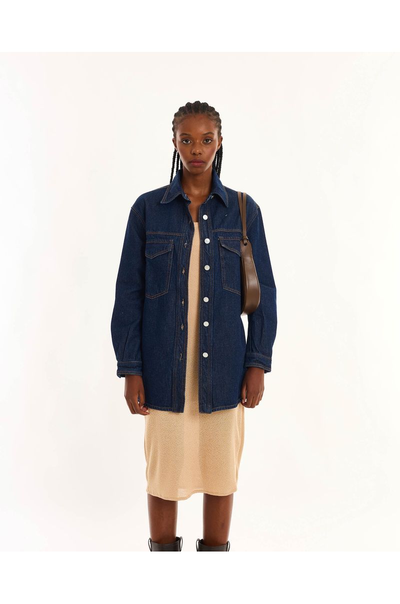 Camisão jeans urb jeans
