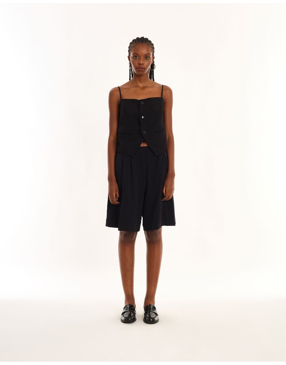 Blusa colete urb preto
