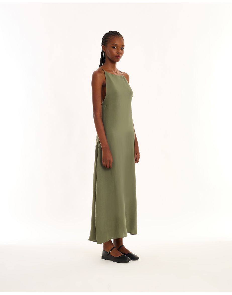 Vestido costas urb verde