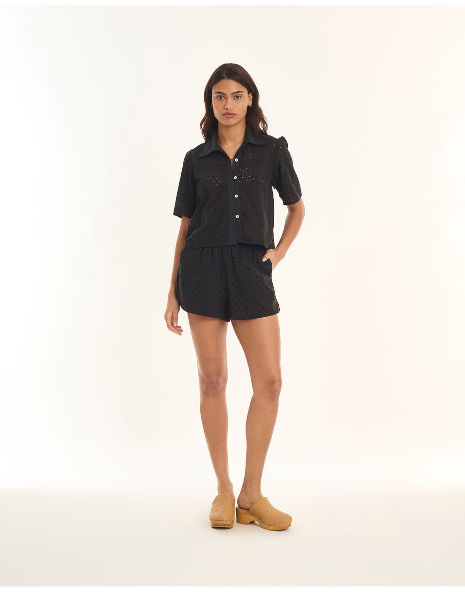 Blusa laise tic preto